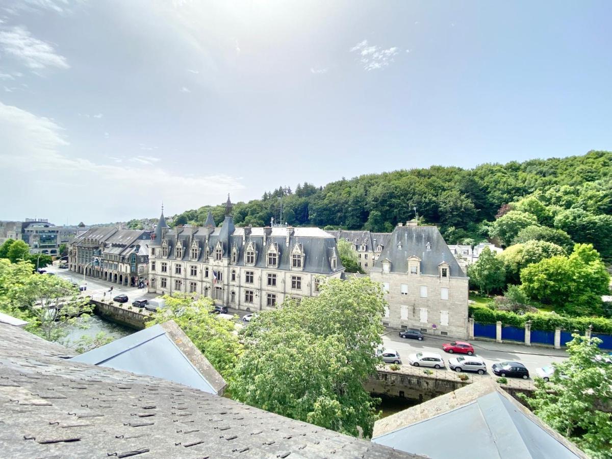 Le Nid Des Quais - Vue Panoramique Au Coeur De La Ville - Wifi - Entree Autonome Кемпер Экстерьер фото