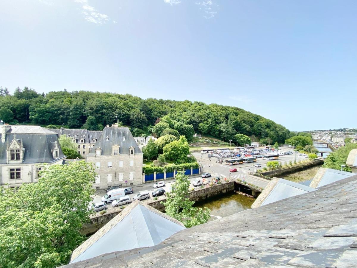 Le Nid Des Quais - Vue Panoramique Au Coeur De La Ville - Wifi - Entree Autonome Кемпер Экстерьер фото
