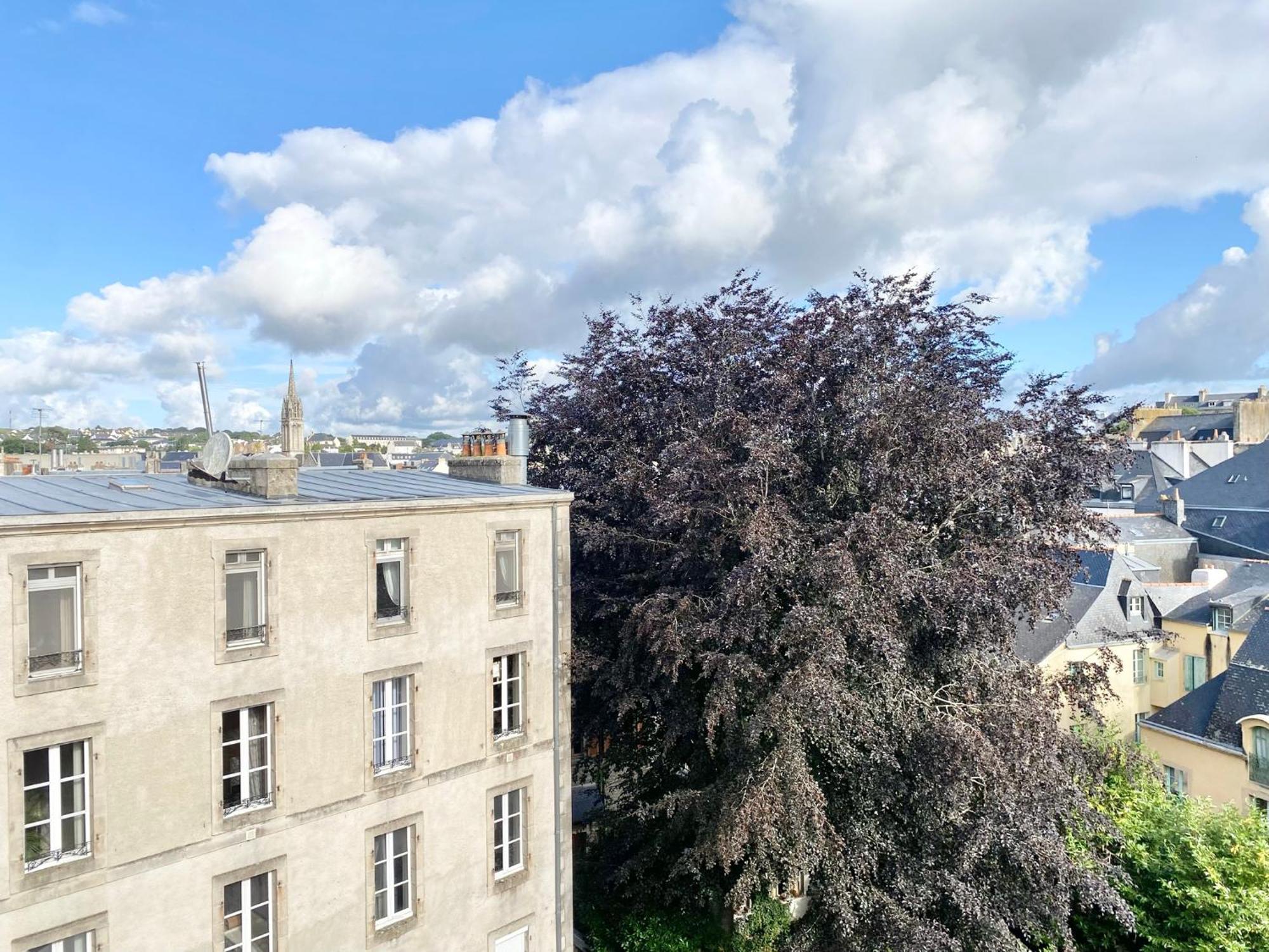 Le Nid Des Quais - Vue Panoramique Au Coeur De La Ville - Wifi - Entree Autonome Кемпер Экстерьер фото
